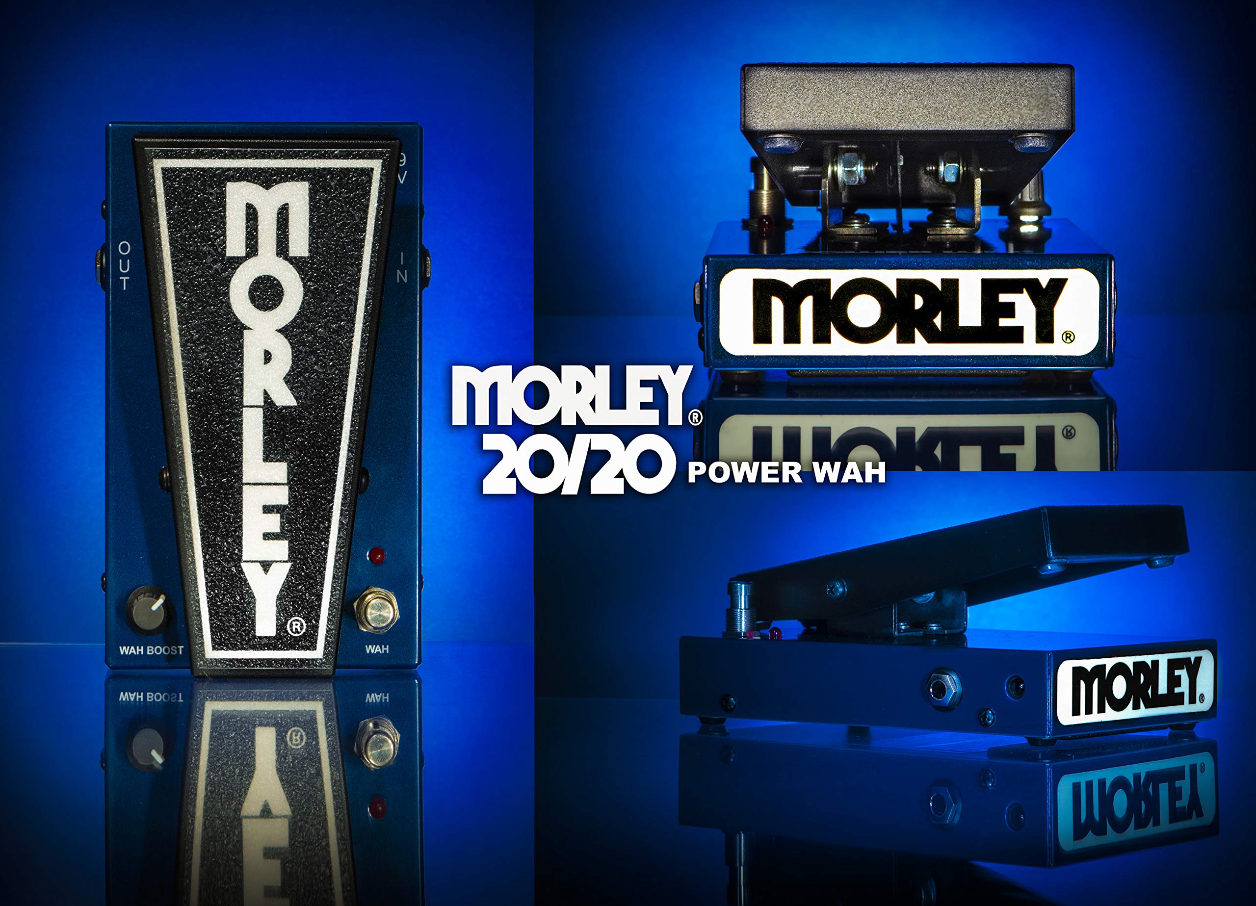 Amazon | Morley 20/20 POWER WAH (MTPWO) ワウペダル ブースター