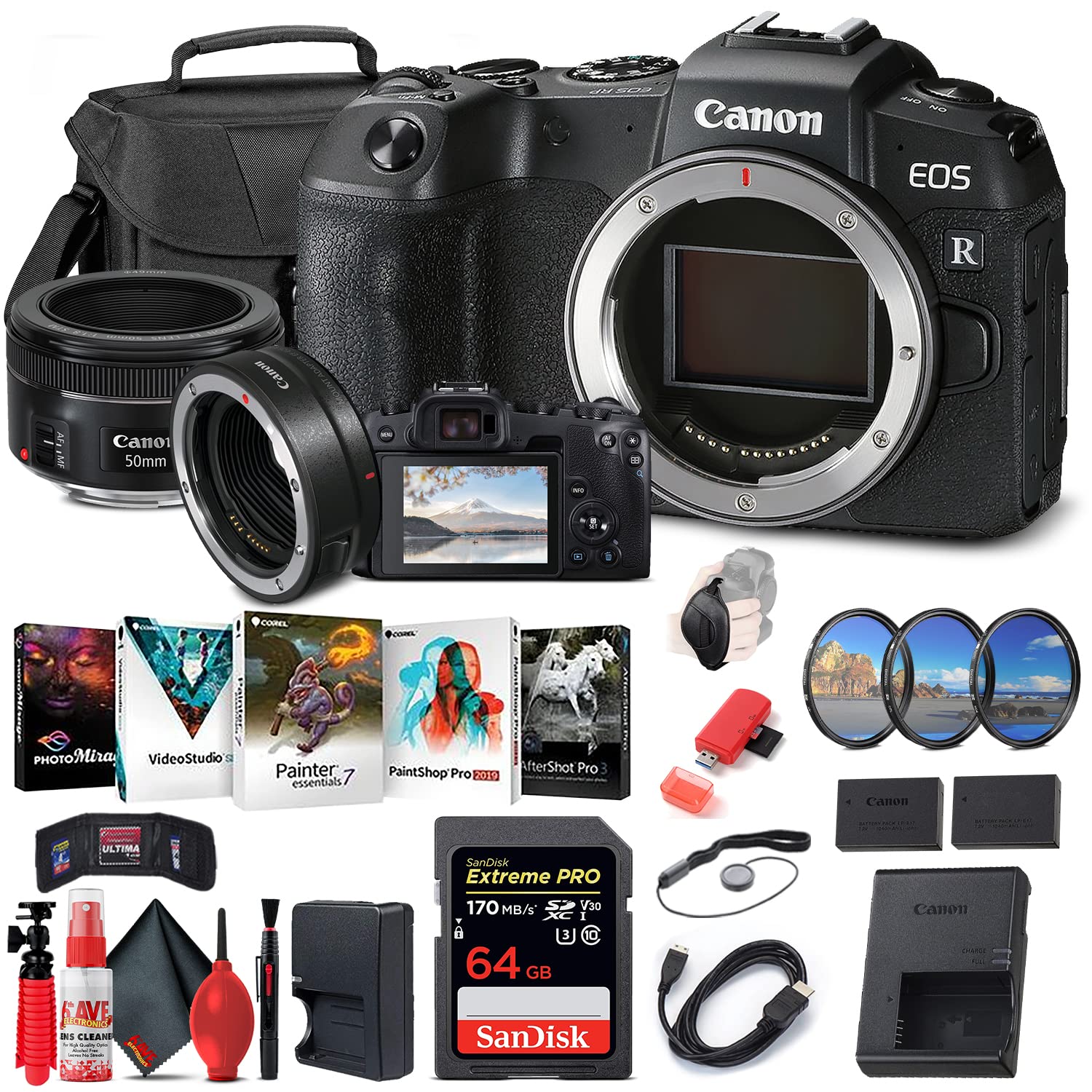 Amazon.com : Canon EOS RP Mirrorless Digital Camera (Body Only