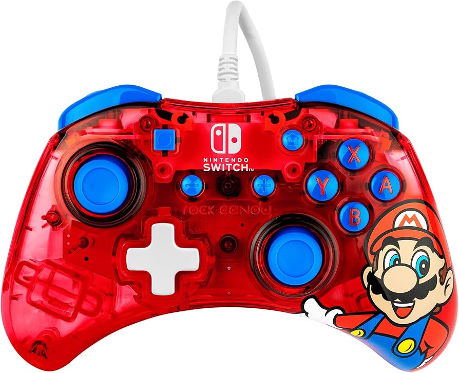 Amazon.co.jp: Rock Candy Wired Gaming Switch Pro Controller