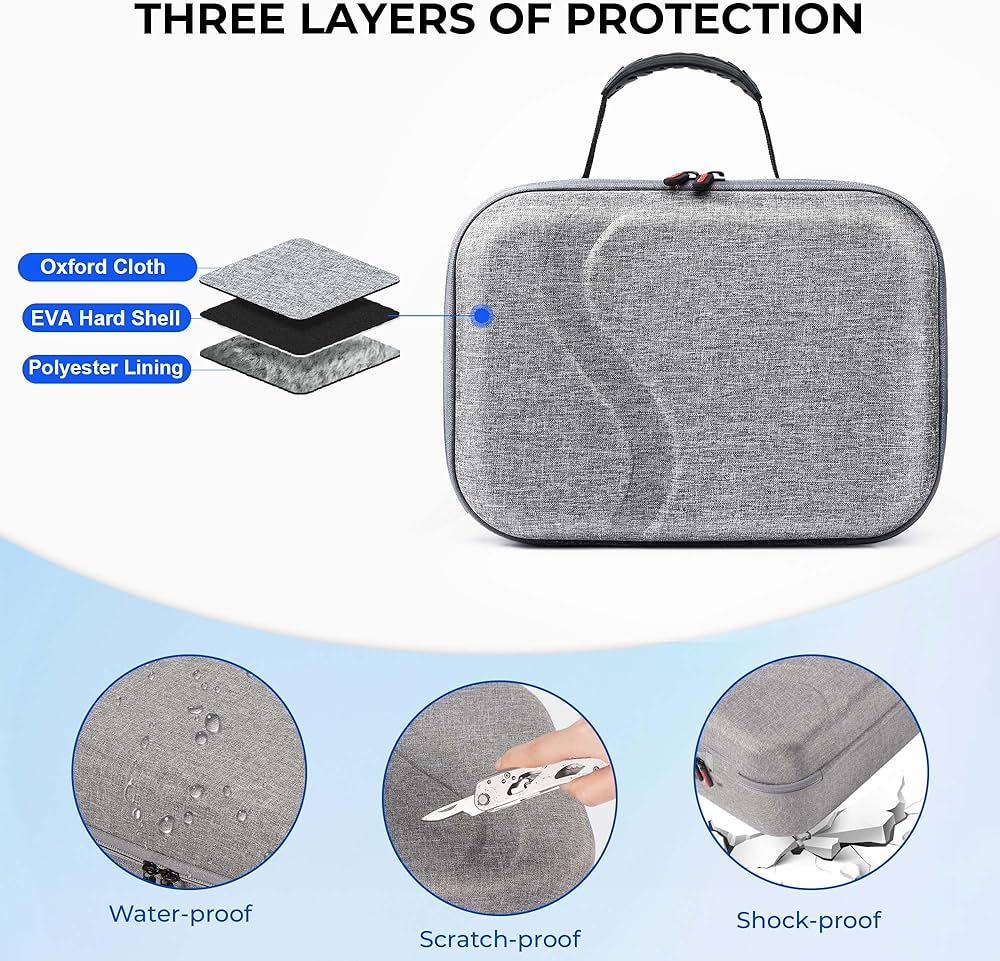Amazon | Meta Quest 3 対応 収納ケース キャリングケース 大容量 保護