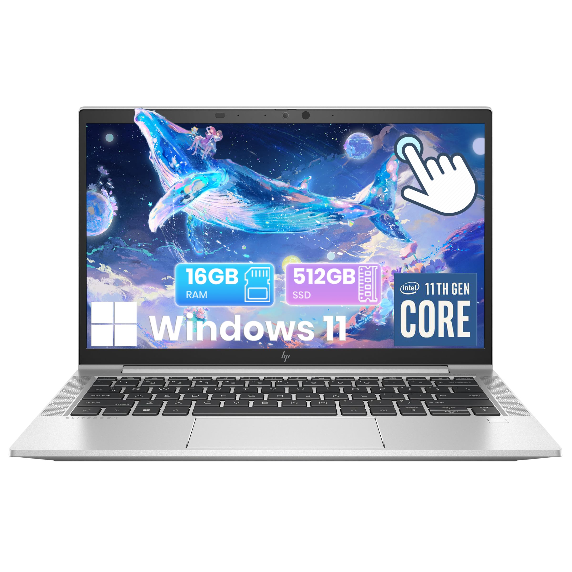 Amazon.com: HP EliteBook 830 G8 Touchscreen Laptop Win 11 Pro