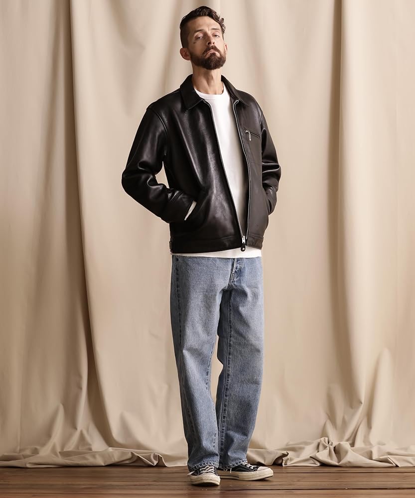 Amazon.co.jp: [Schott NYC] [ショット] LEATHER TRACKER JACKET