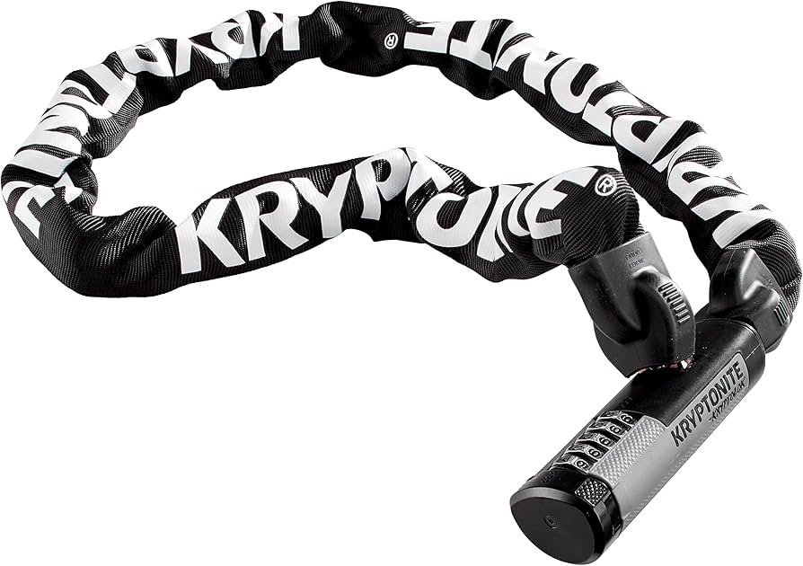 Amazon.com : Kryptonite Kryptolok 912 9.5mm Combo Chain Bicycle