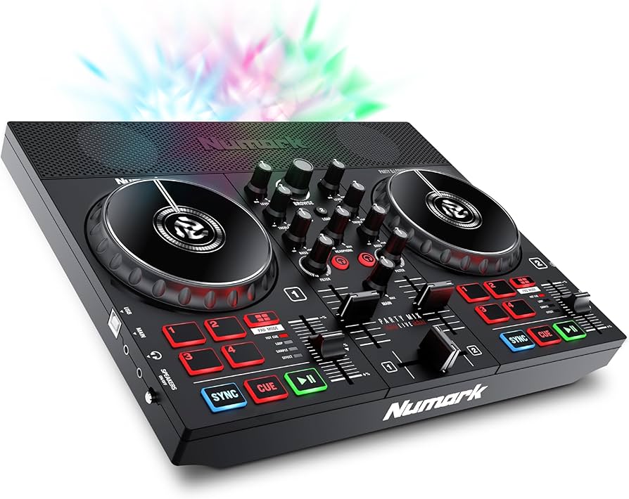 Amazon.co.jp: Numark DJコントローラー スピーカー内蔵 DJ機材 Serato