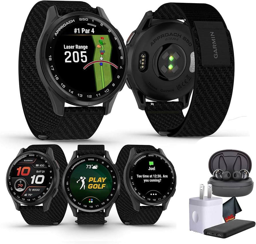 Amazon.com: Garmin Approach S50 Advanced Golf Watch with GPS