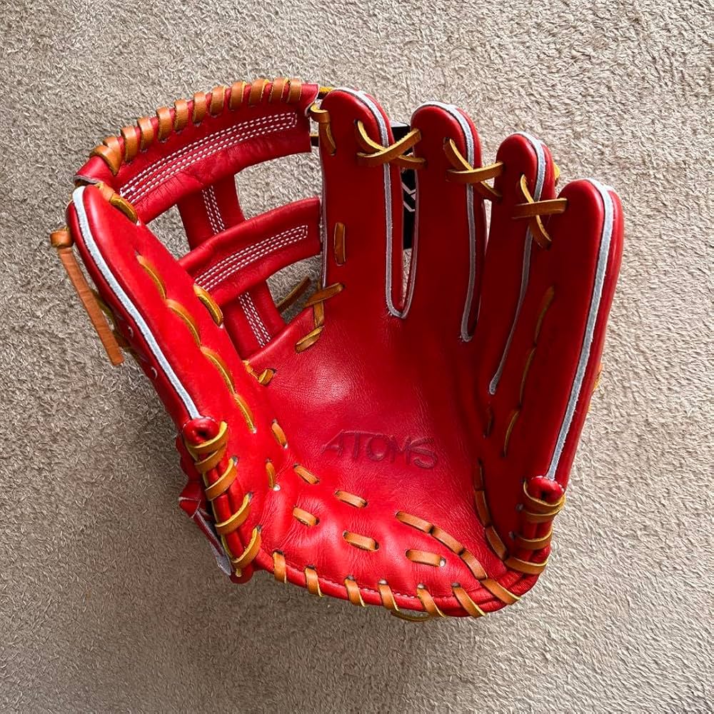 Amazon | アトムズ 限定 硬式 内野手用グラブ ジュテルレザー 型付済