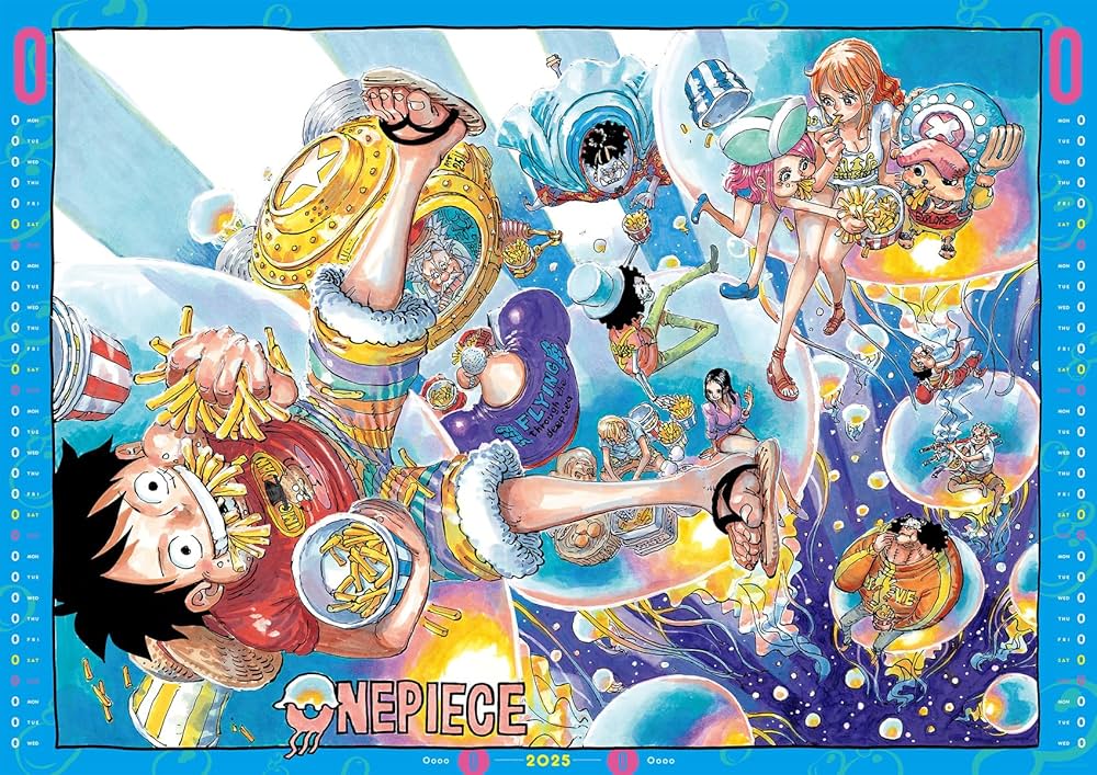 ONE PIECE』コミックカレンダー(大判)2025 (マルチメディア) | 尾田