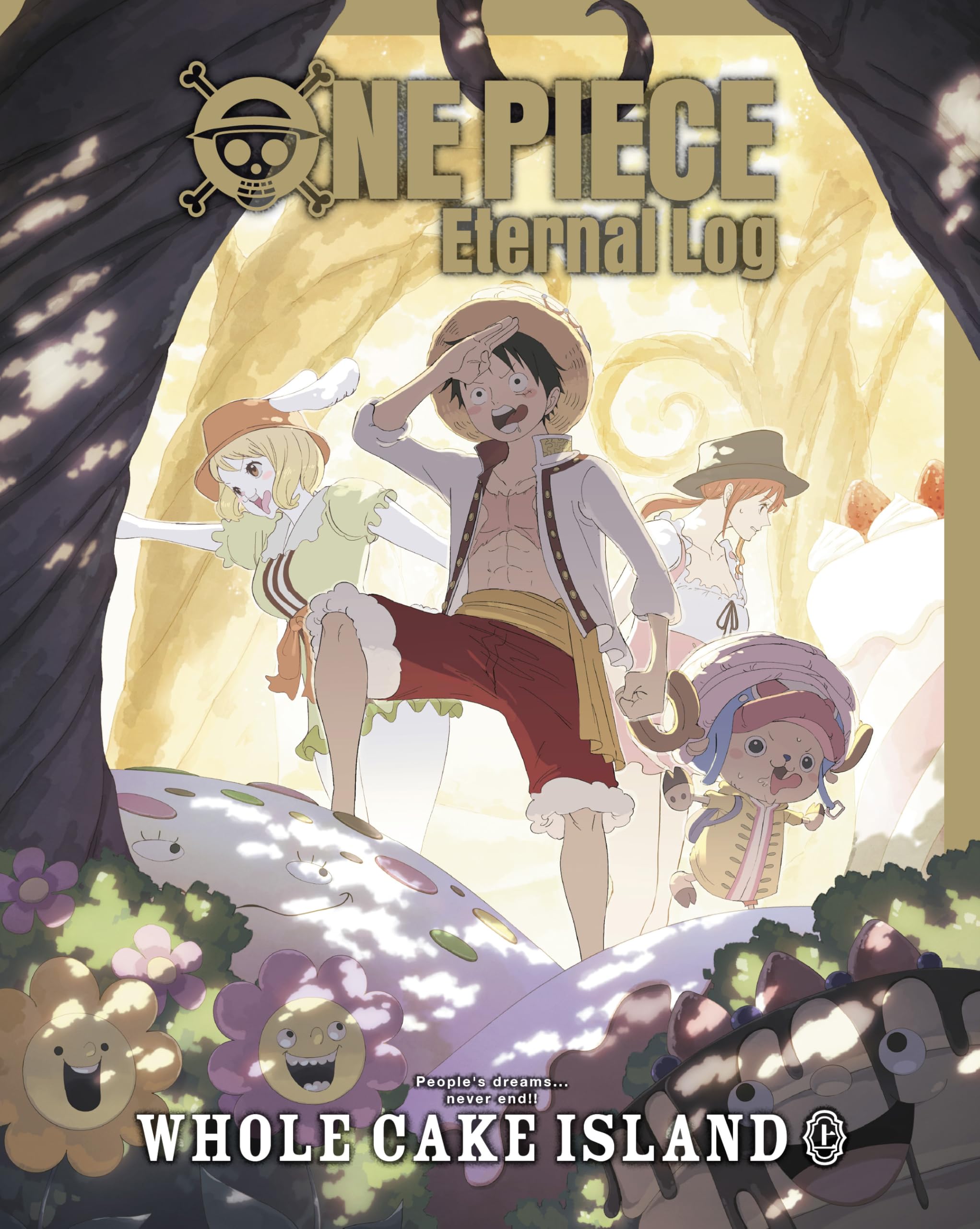 Amazon.co.jp: ONE PIECE Eternal Log “WHOLECAKE ISLAND” 上 [Blu-ray