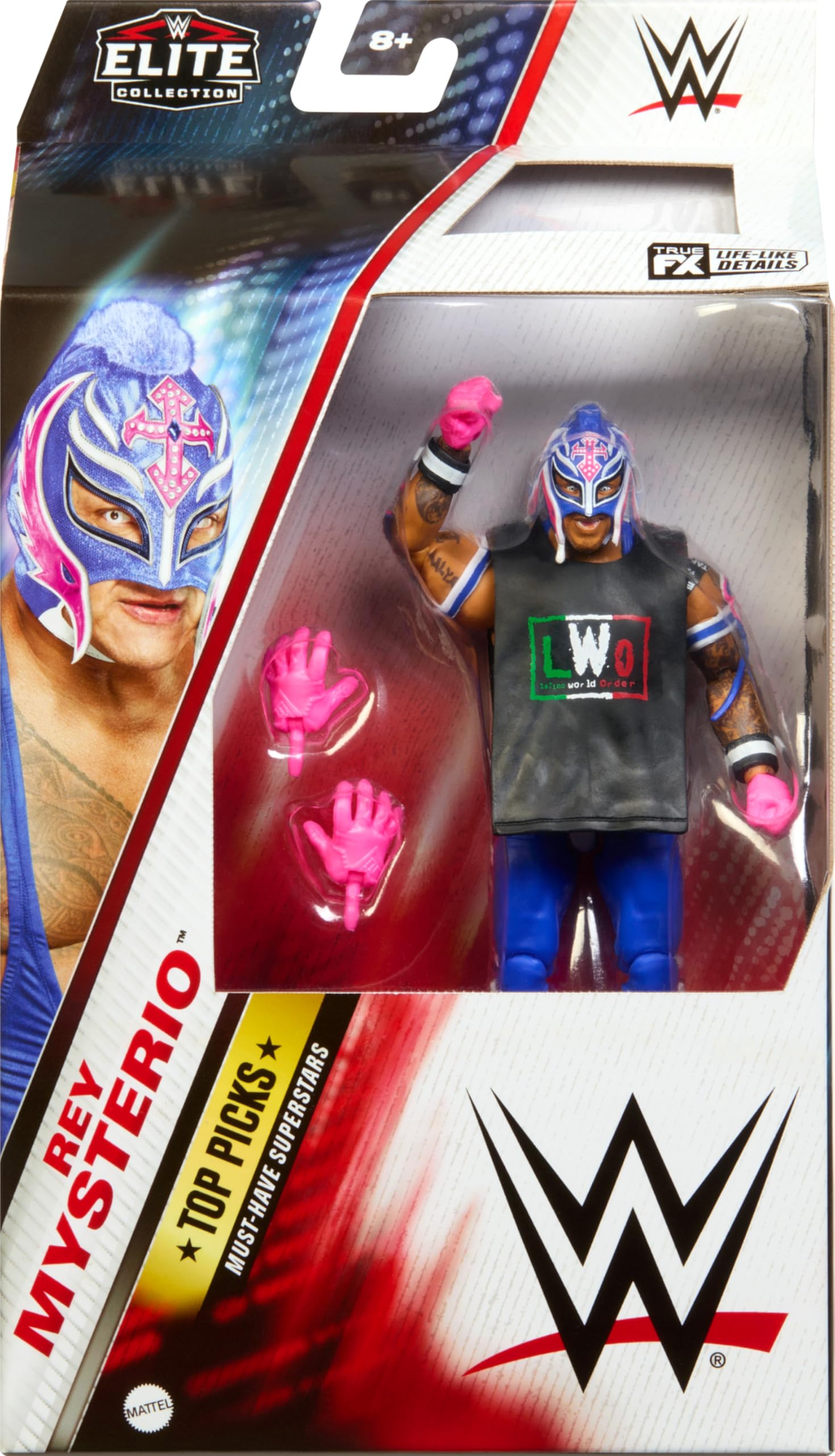 Amazon.co.jp: Mattel WWEトップピック エリートアクションフィギュア