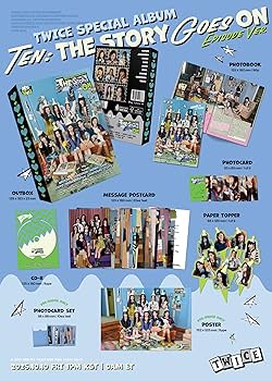 Amazon.co.jp: TWICE [TEN: The Story Goes On] (EPISODE Ver.)（韓国