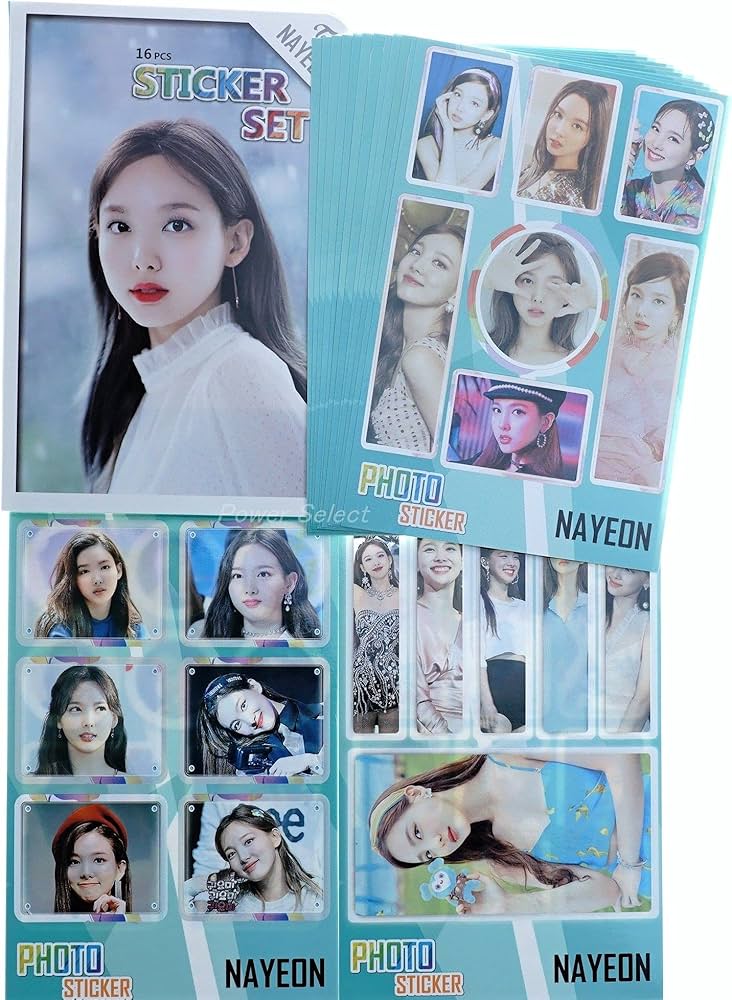 Amazon.co.jp: TWICE トゥワイス ナヨン NAYEON グッズ 【ステッカー