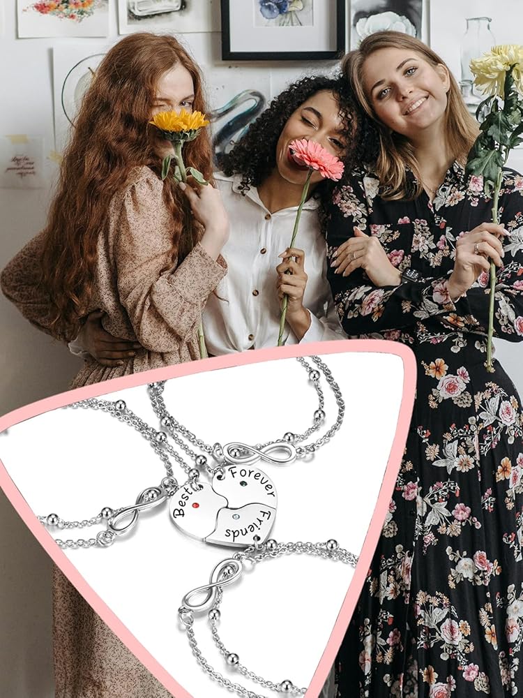 Amazon.com: BOPREINA 3 PCS Puzzle Piece Bracelet Set for Family