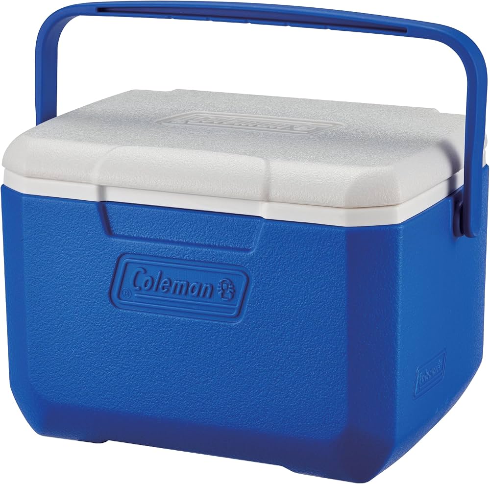 Coleman Performance 6 Personal Cooler, NEW MODEL with hinge lid
