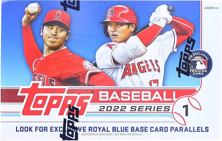 Amazon.com: 2022 Topps Series 1 Baseball 24 Pack Retail Box - 16