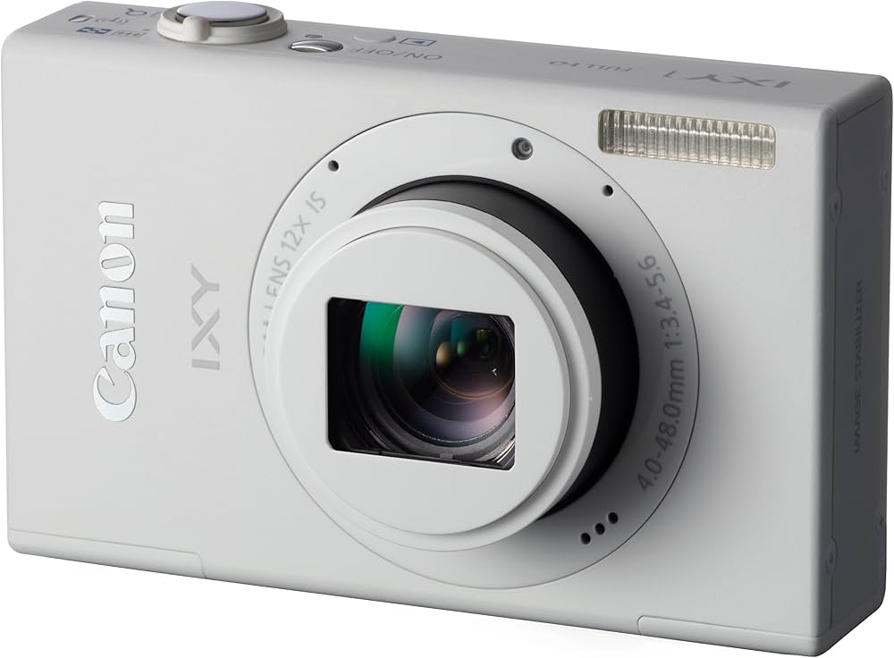 Amazon.co.jp: Canon デジタルカメラ IXY 1 ホワイト 光学12倍ズーム