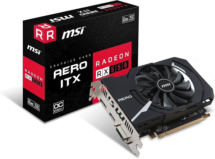 Amazon.com: MSI Gaming Radeon RX 550 128-bit 2GB GDRR5 DirectX 12