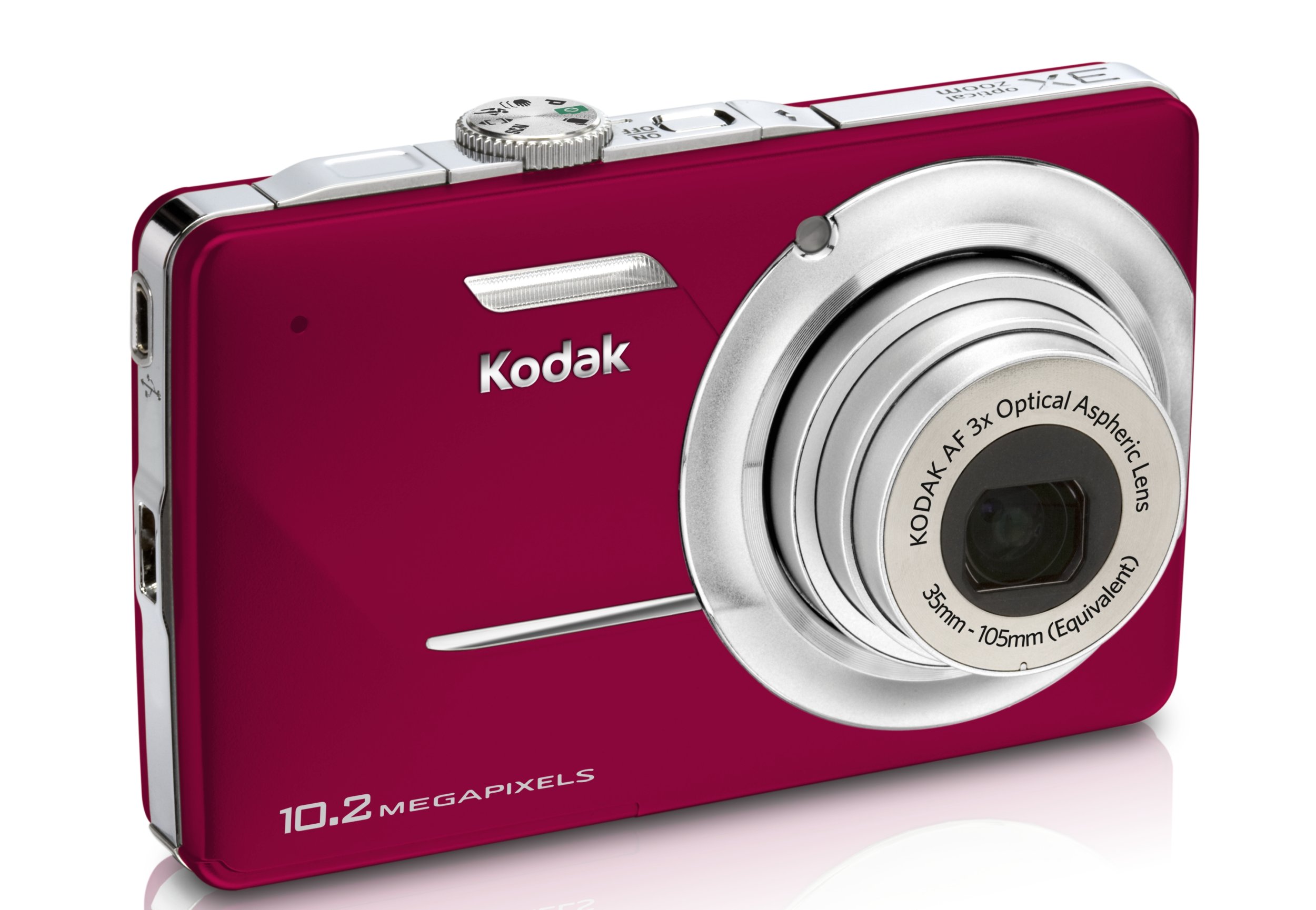 Kodak Easyshare M340 Digital Camera (Red): Amazon.co.uk