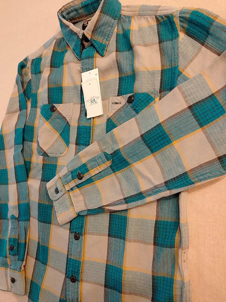 Amazon.co.jp: RRL ダブルアールエル ラルフローレン ネルシャツ