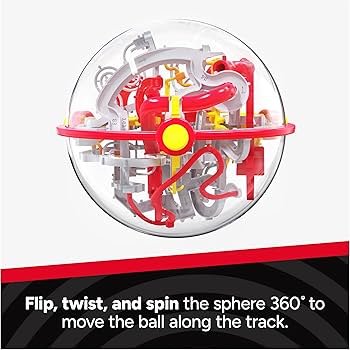 Spin Master Perplexus Portal 3D Puzzle Ball Maze Fidget Toy, 150