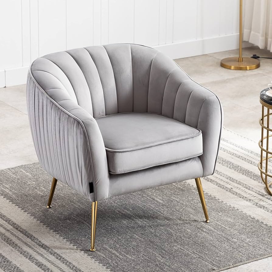 Amazon.co.jp: Altrobene 1人掛け ソファー ベルベット ソファ モダン