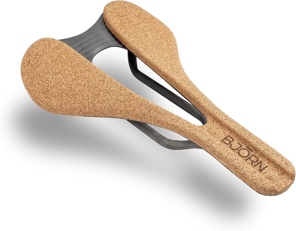 Amazon | Bjorn Cycles カーボン自転車サドル コルクパッド付き Probka