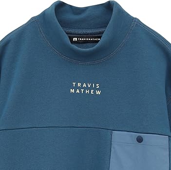 Amazon.co.jp: [トラヴィスマシュー] メンズ 長袖 モックネック