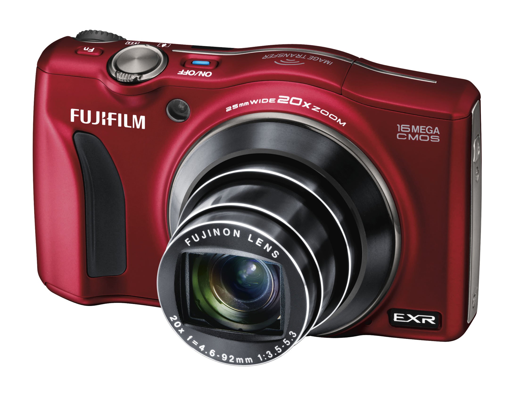 Amazon | FUJIFILM デジタルカメラ FinePix F800EXR 光学20倍 レッド F
