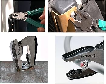 Engineer Heavy Duty Multi-function combi Gripping Pliers/Screw