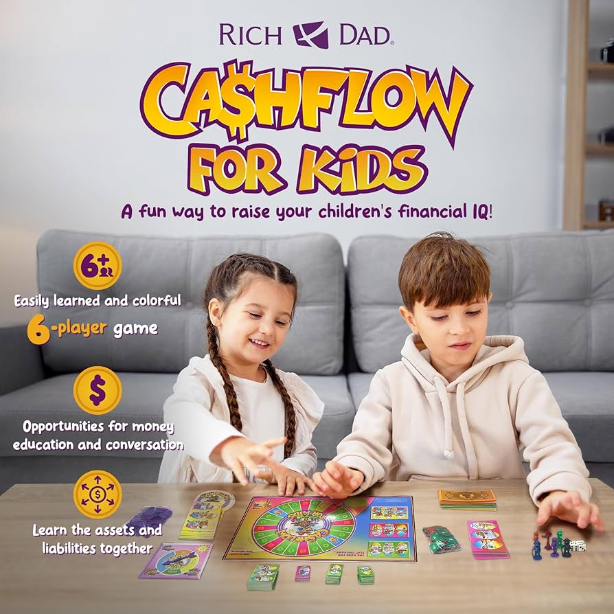 Amazon.co.jp: The Original Rich Dad CASHFLOW  101 for KIDS Board