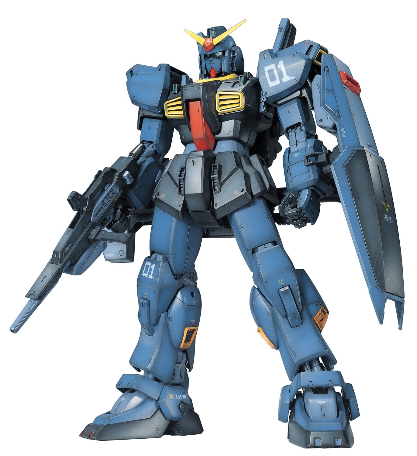Amazon | PG 1/60 RX-178 ガンダムMk-II (ティターンズカラー) (機動