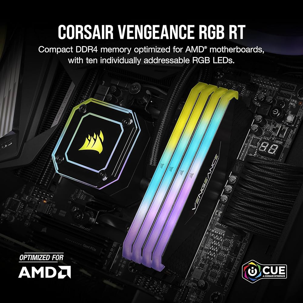 Amazon | CORSAIR DDR4-32GB 3600MHz CL16 デスクトップPC用メモリ