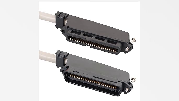 Amazon.com: ICC Female to Male 25 Pair Telco Cable 5ft - Cat3