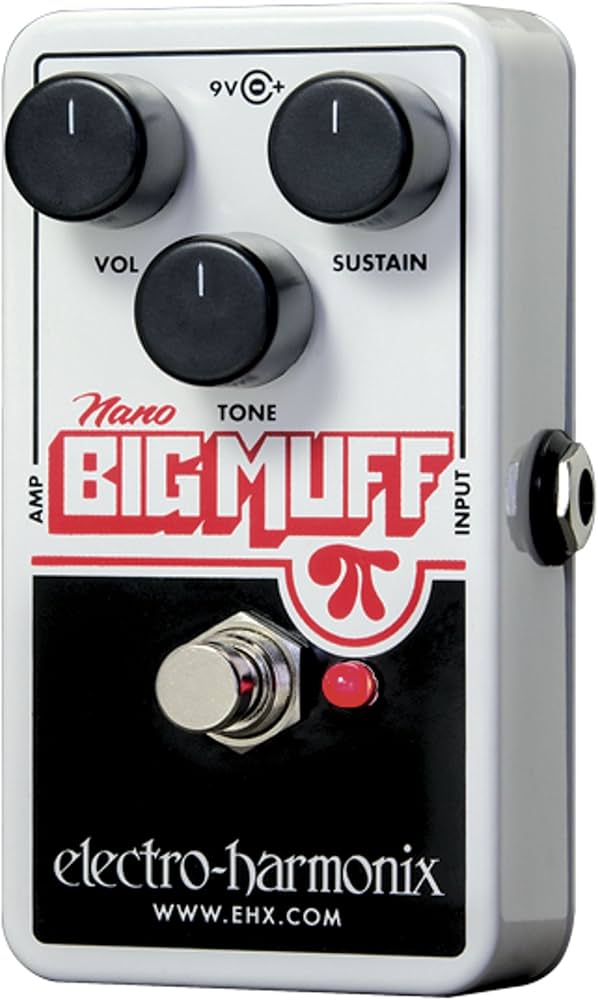 Electro Harmonix Nano Muff Overdrive Pedale per Chittara Elettrica