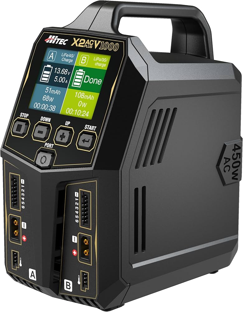 Amazon | ハイテック Multi Charger X2 AC PLUS V1000 放電器セット