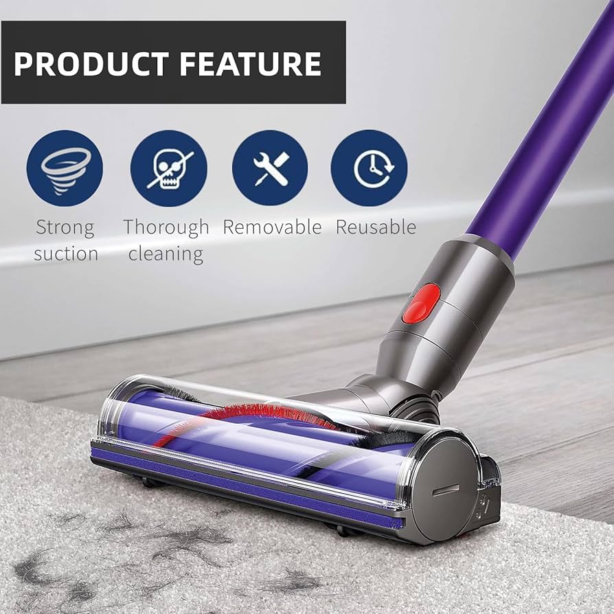 Amazon.com: JEDELEOS Replacement Vacuum Head for Dyson V7 V8 V10