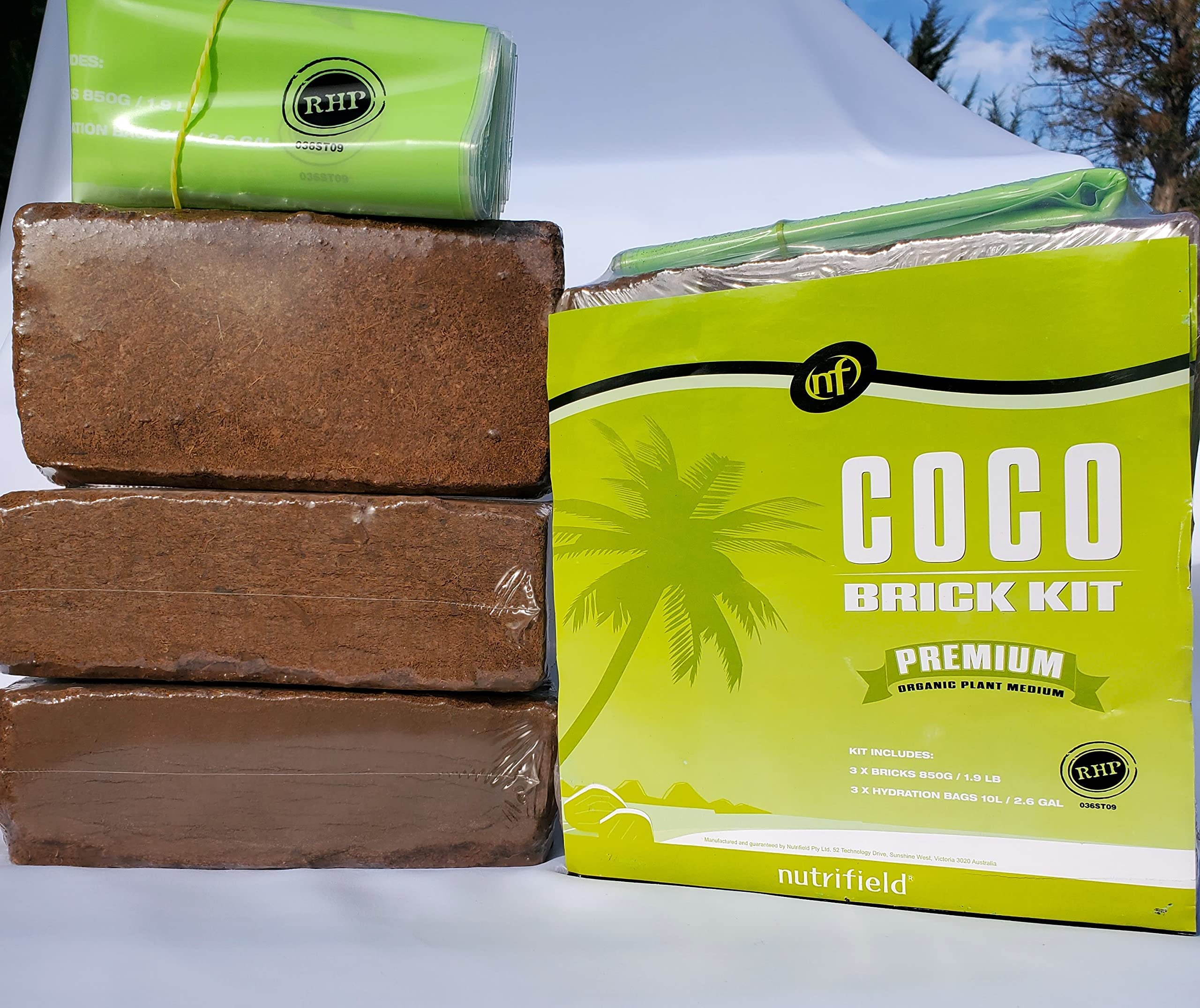 Amazon.com : Coco Coir Brick Organic Coconut Coir 3 Coco Fiber