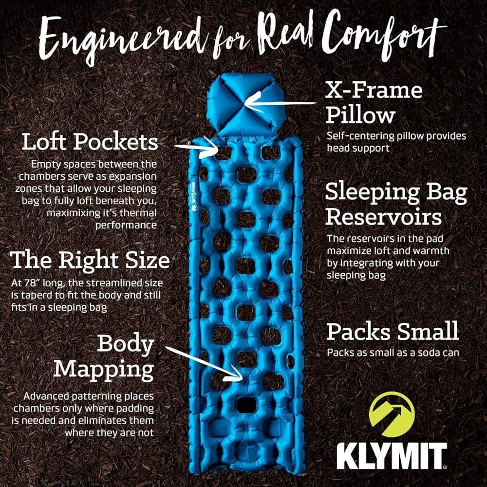 Amazon | スリーピングパッド Inertia O Zone 一人用 軽量