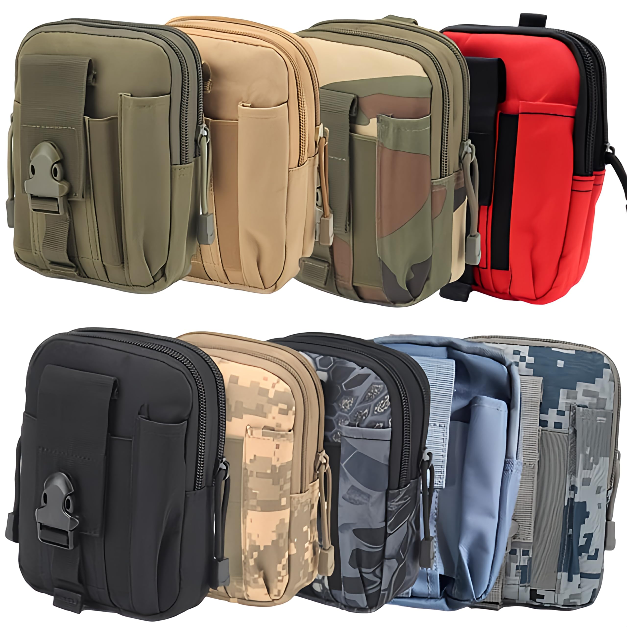 Amazon | ベルトポーチ ウエストポーチ ヒップバッグ タクティカル