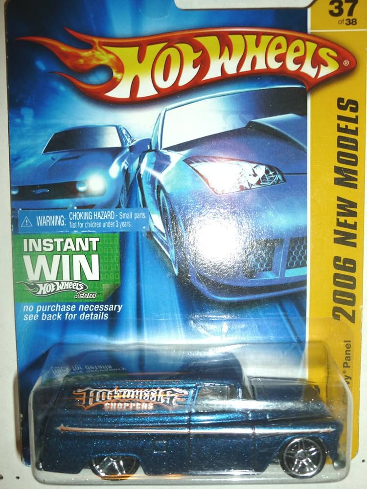 Amazon.com: Hot Wheels 2006 New Models '55 Chevy Panel : Toys & Games