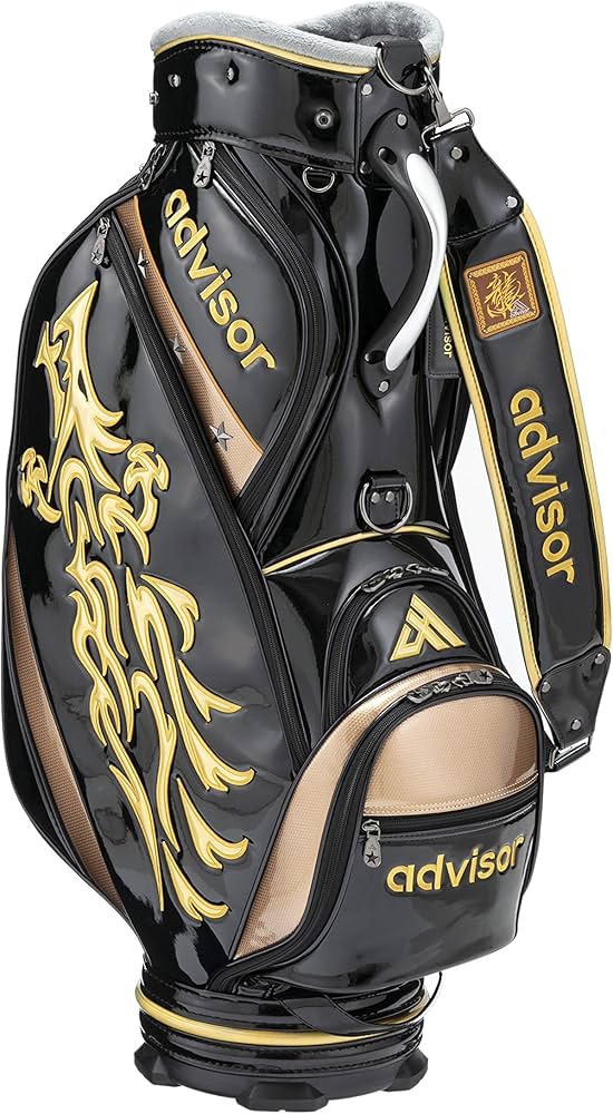 Amazon | advisor(アドバイザー) キャディーバッグ 龍 龍キャディー