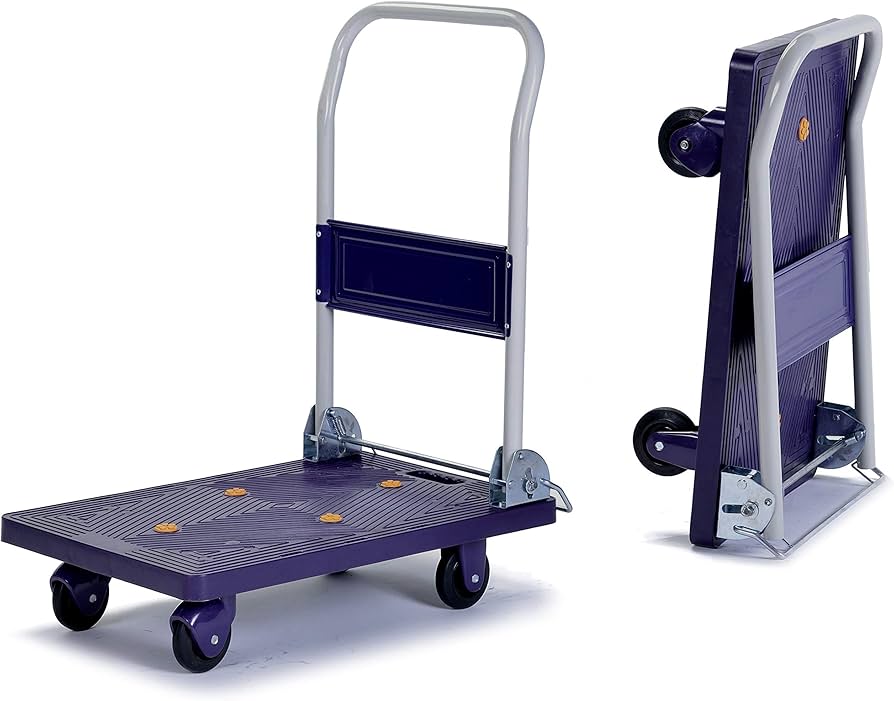 Amazon.co.jp: 驚くほど静か! 自立スタンド付 静かな樹脂台車