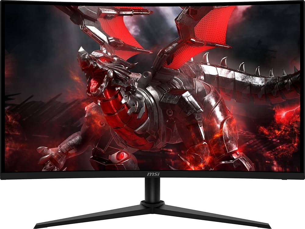 Amazon.co.jp: MSI G323CV 32インチ ゲーミングモニター 1920 x 1080