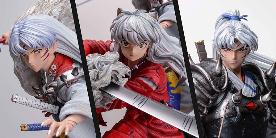 Amazon.co.jp: 犬夜叉 殺生丸 闘牙王 フィギュア 1/5スケール 塗装済み