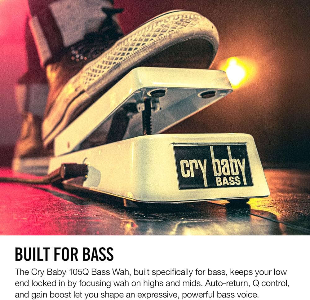 Dunlop Cry Baby Bass 105Q : Amazon.it: Strumenti Musicali