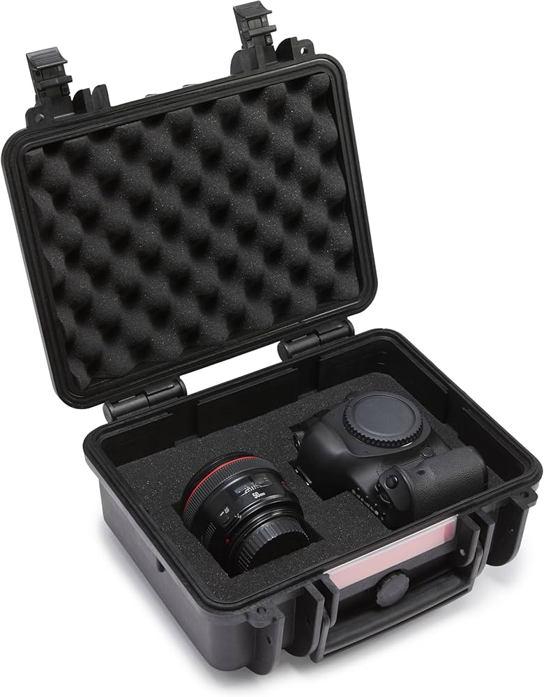 Amazon.co.jp: Amazonベーシック カメラバッグ 一眼レフ用 ハード