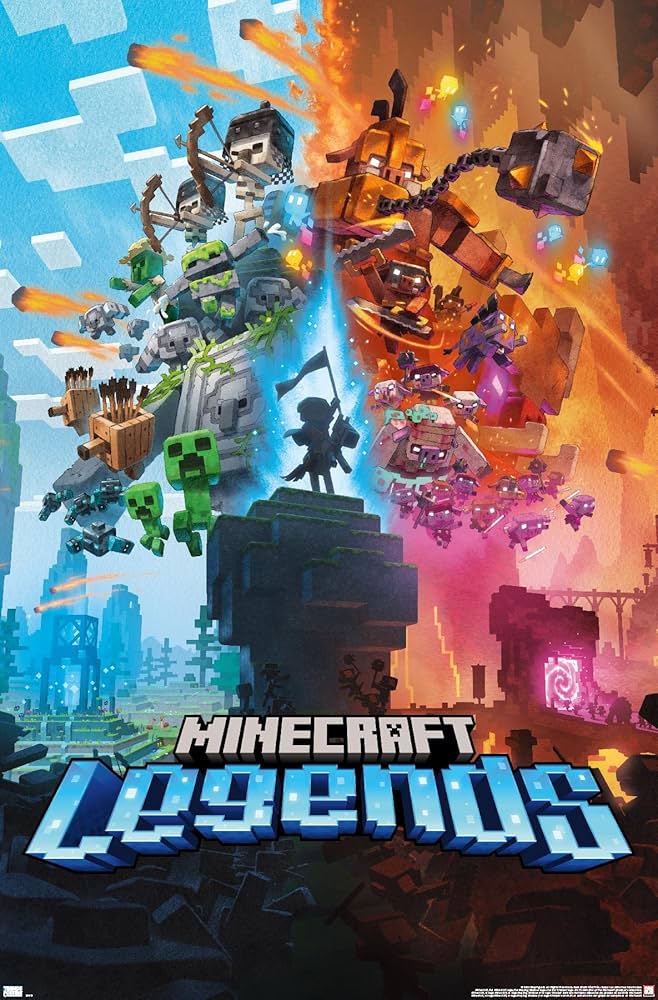 Amazon.co.jp: Trends International Minecraft:Legends - キーアート