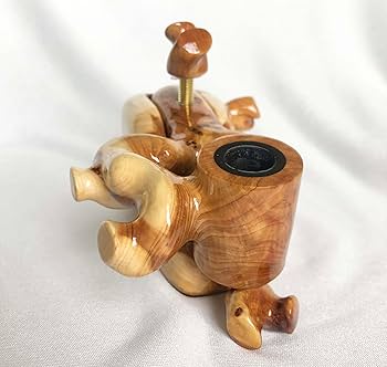 Amazon | ヘラブナ万力 天然木玉置万力 玉置万力4種類 大砲型弓型万力