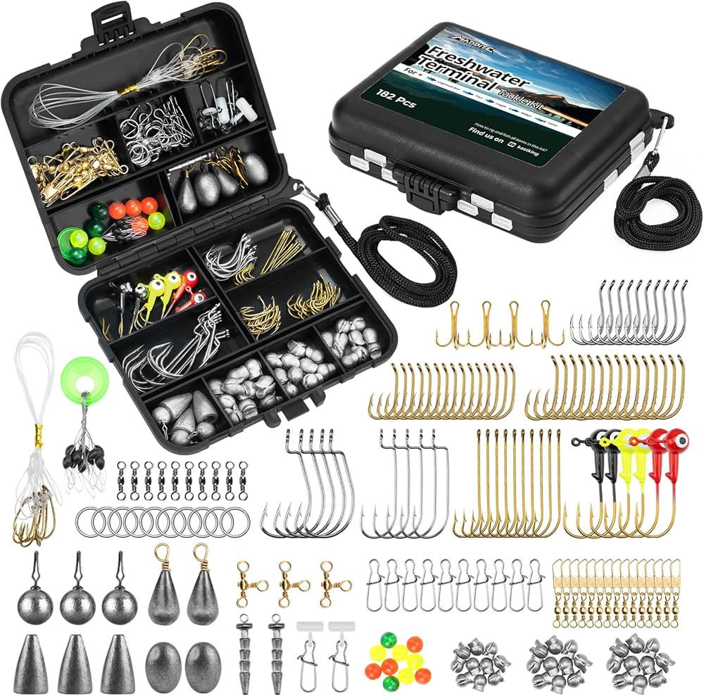 Amazon.com : MadBite by KastKing Freshwater Terminal Tackle Kits