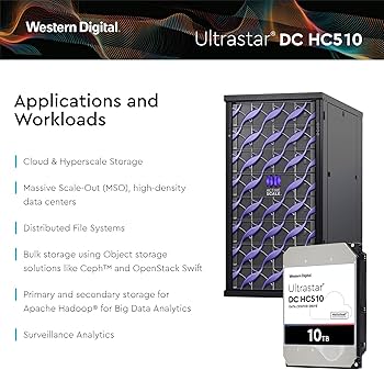 Amazon | HGST WD Ultrastar DC HC510 10TB 7200 RPM SATA 6Gb/s 3.5