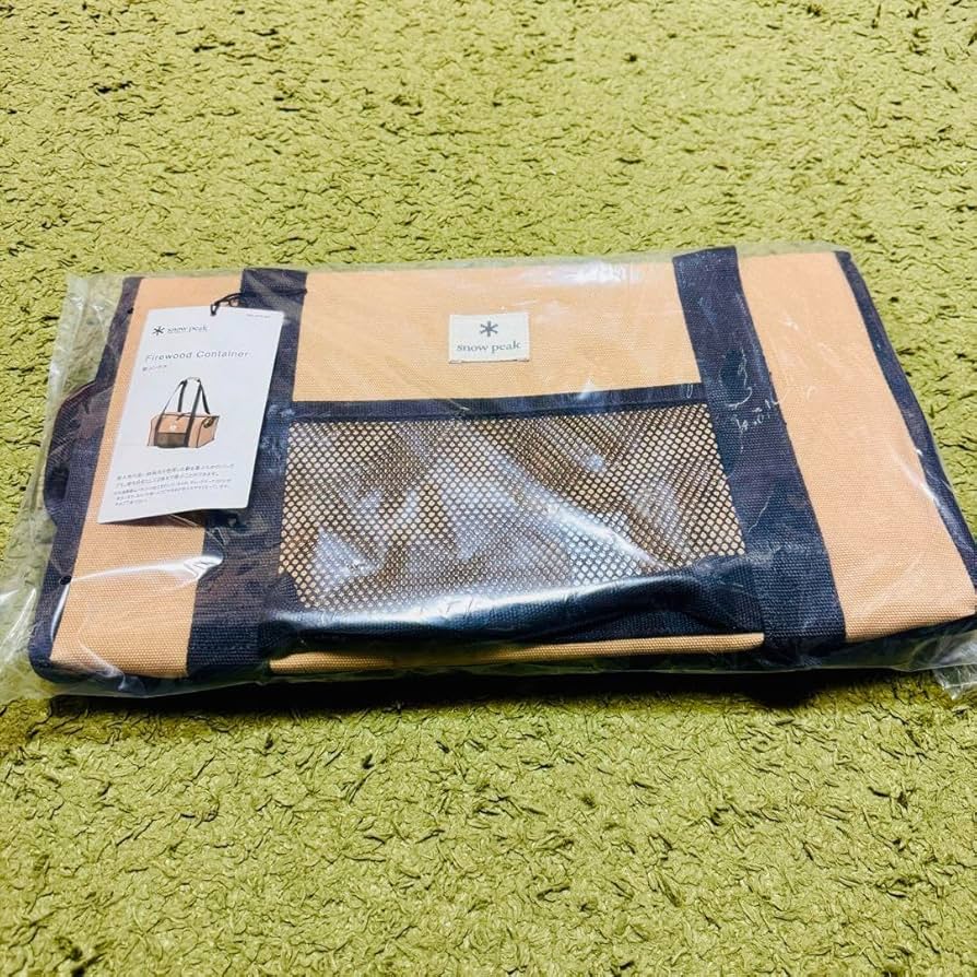Amazon.co.jp: スノーピーク 薪コンテナ 薪 キャンプ 焚き火 限定品